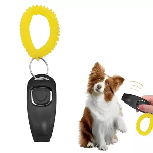 2-in-1 Hundetraining Pfeife & Klicker