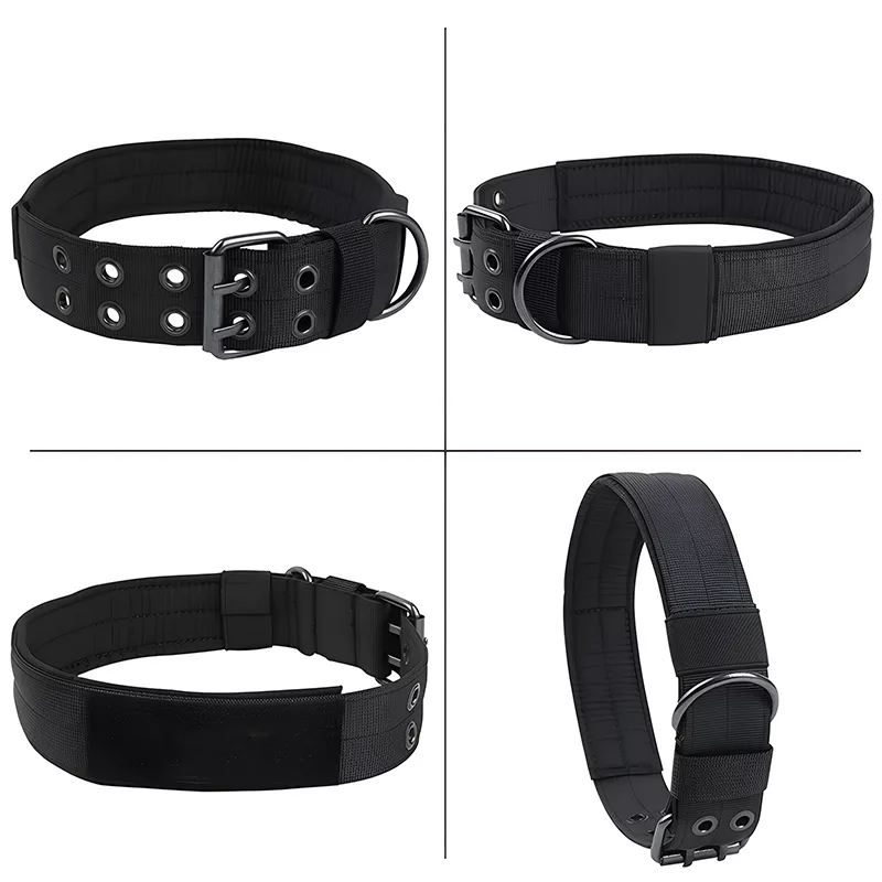 Hundehalsband, taktisches Hundehalsband, militärisches Hundehalsband, verstellbares Hundehalsband