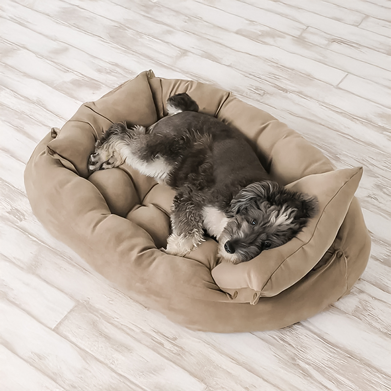 dog bed, dog sofa, dog nest, cotton dog bed, pet cushion, removable cover dog bed