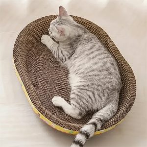 cat bed, cat scratch bed, wicker cat bed, cat bowl bed, cat nest