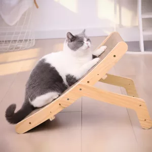 cat scratching bed, wooden cat scratching bed, cat scratch bed