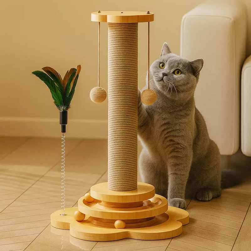 cat scratcher, cat scratching post, cardboard cat scratcher, large cat scratching post