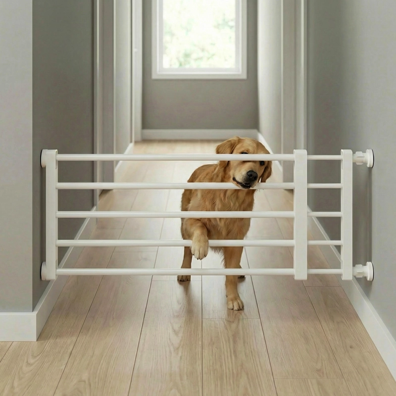 dog gate, dog fence, indoor dog fence, dog safety gate, metal dog fence, retractable dog fence