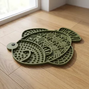 Hundeleckmatte mit Saugnapf