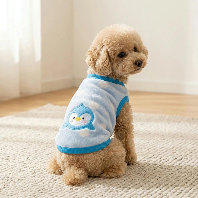 cute dog coat, dog fleece coat, dog fleece vest